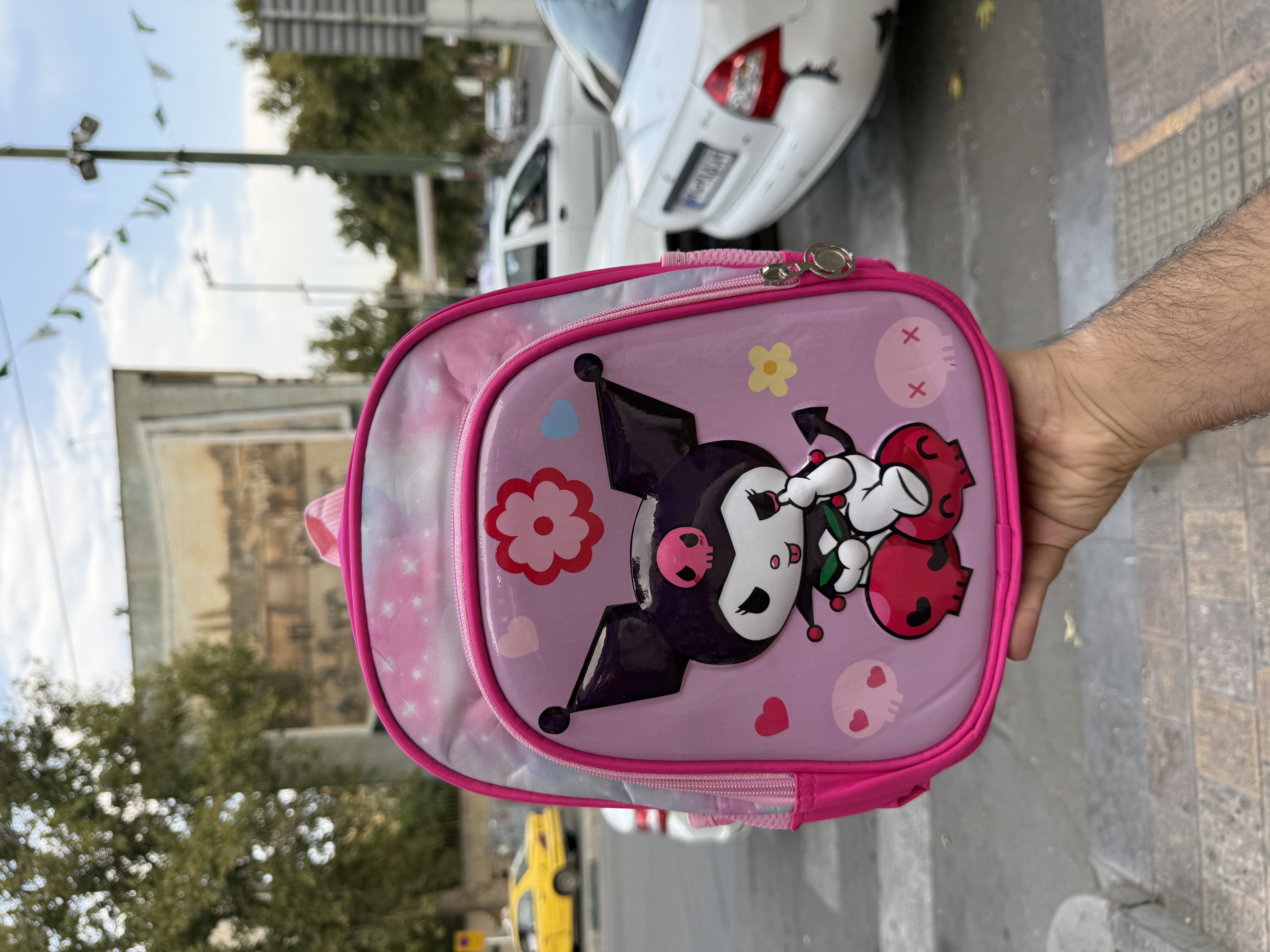 کوله پشتی مهد کودکی فایبر گلس قسطی